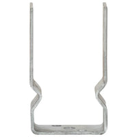 Âncoras de vedação 12 pcs 8x6x15 cm aço galvanizado prateado