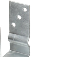 Âncoras de vedação 12 pcs 8x6x15 cm aço galvanizado prateado