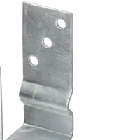 Âncoras de vedação 6 pcs 10x6x15 cm aço galvanizado prateado