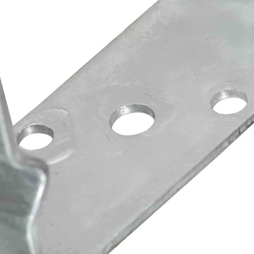 Âncoras de vedação 6 pcs 10x6x15 cm aço galvanizado prateado