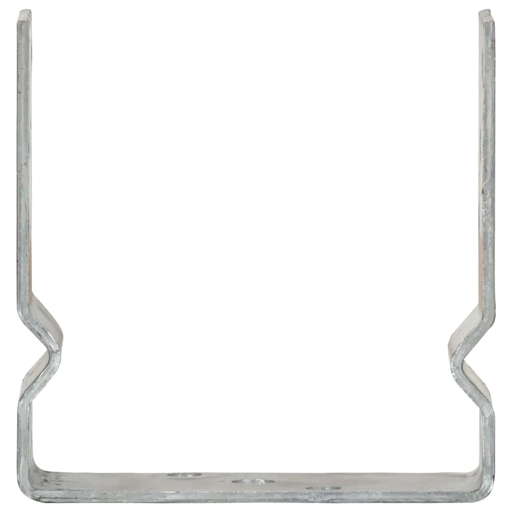 Âncoras de vedação 6 pcs 14x6x15 cm aço galvanizado prateado