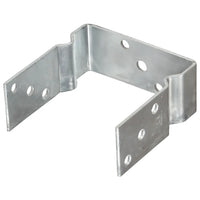 Âncoras de vedação 12 pcs 14x6x15 cm aço galvanizado prateado