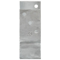 Âncoras de vedação 12 pcs 14x6x15 cm aço galvanizado prateado