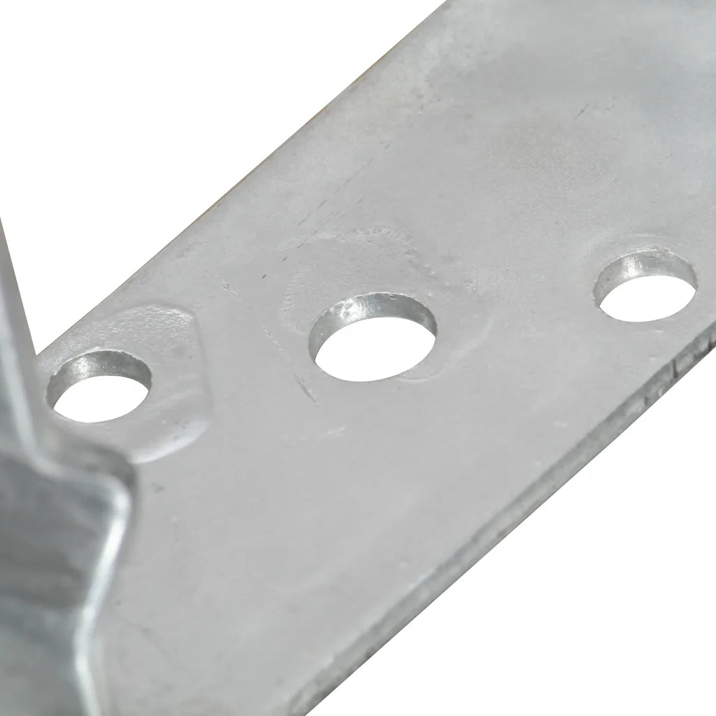 Âncoras de vedação 12 pcs 14x6x15 cm aço galvanizado prateado