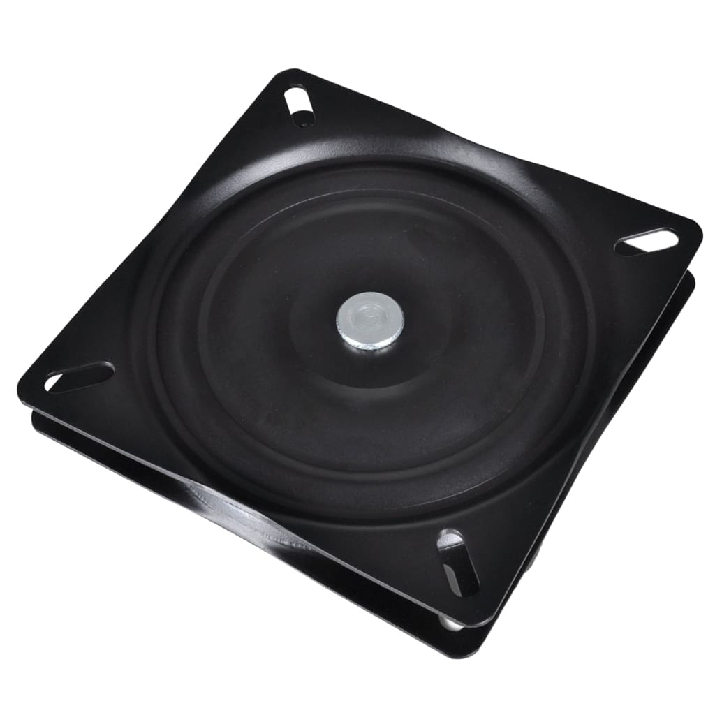 Base giratória p/ assento barco standard 2 pcs 160x160x2,5 mm