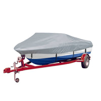 vidaXL Cobertura para barcos 2 pcs 427-488x173 cm (CxL) cinzento