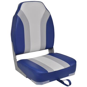 Cadeiras para barco dobráveis 2 pcs com encosto alto