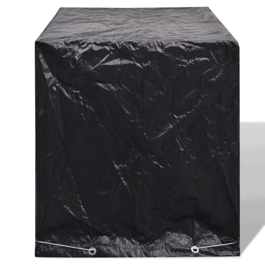 vidaXL Capas p/ tanques de água de jardim 2 pcs 8 ilhós 116x100x120 cm