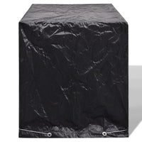 vidaXL Capas p/ tanques de água de jardim 2 pcs 8 ilhós 116x100x120 cm