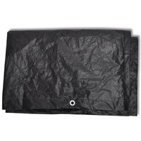 vidaXL Capas p/ tanques de água de jardim 2 pcs 8 ilhós 116x100x120 cm