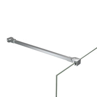 vidaXL Braço de apoio para cabine de duche aço inoxidável 47,5 cm