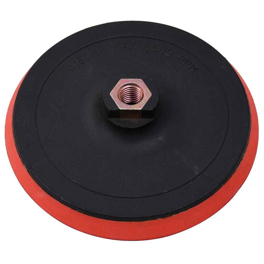 vidaXL 18 pcs conjunto de discos de polir 150 mm