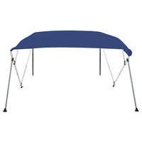 vidaXL Toldo em 4 arcos Bimini 243x210x137 cm azul