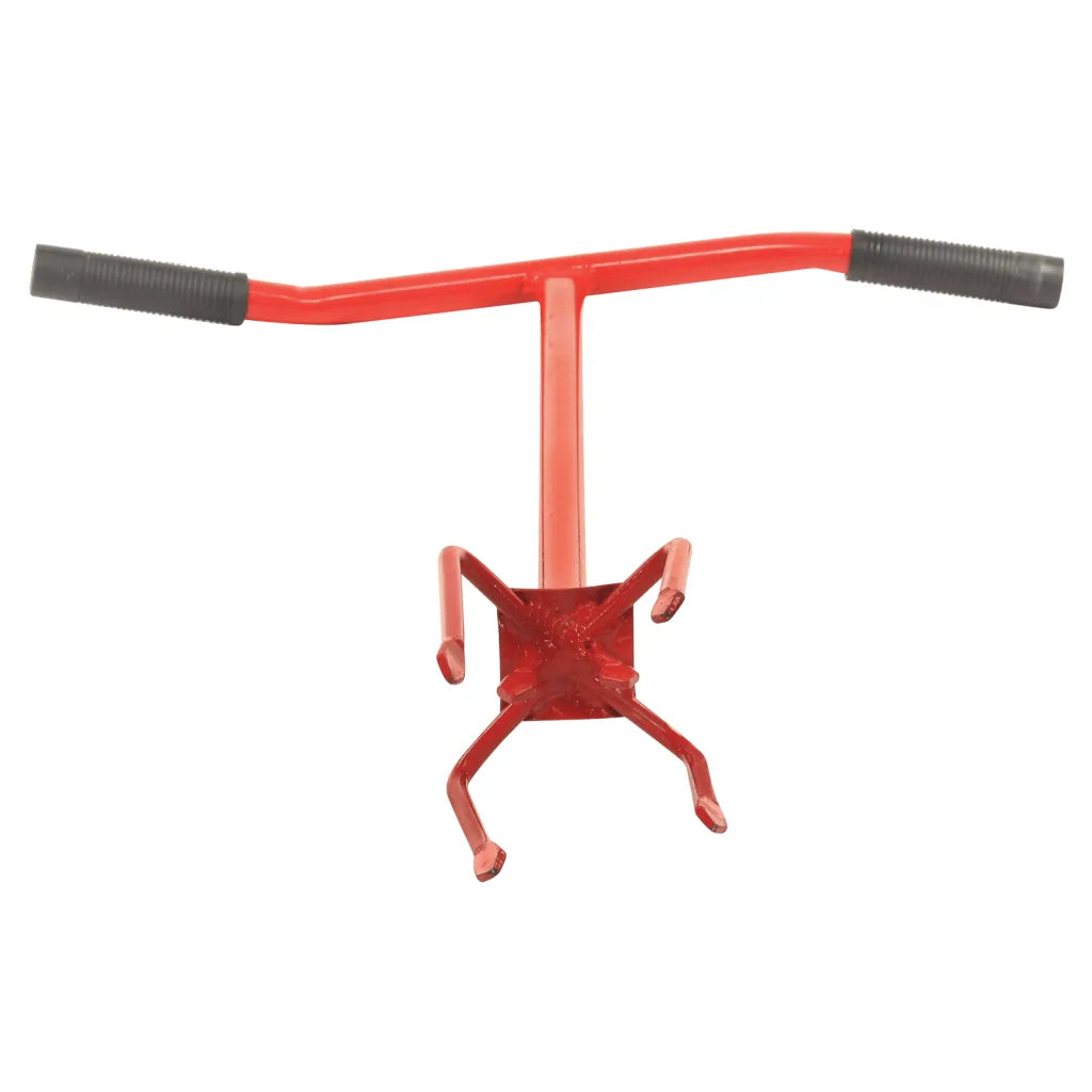 Cultivador de jardim aço vermelho