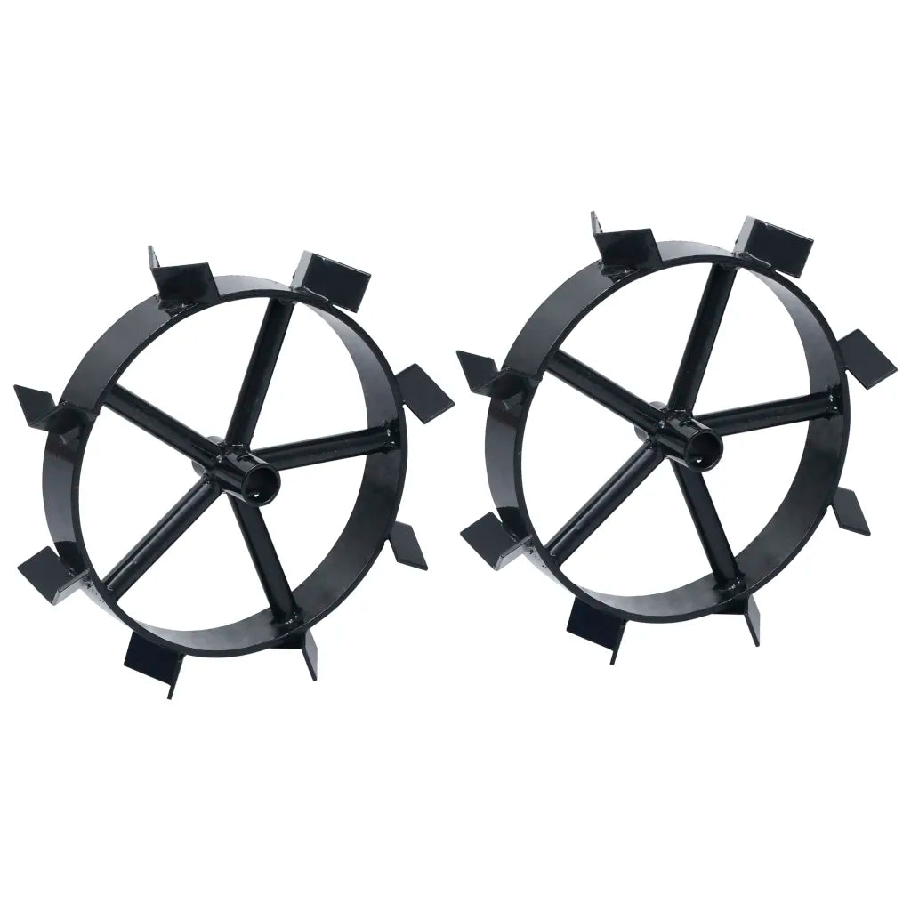 Rodas de metal p/ motoenxada a gasolina 6,5 CV 2 pcs