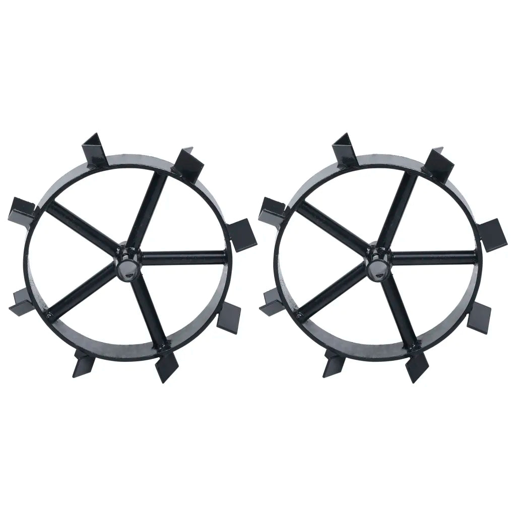 Rodas de metal p/ motoenxada a gasolina 6,5 CV 2 pcs