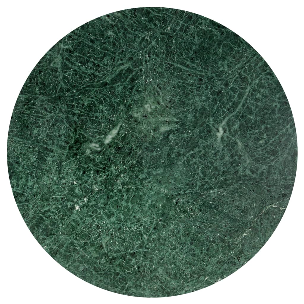 vidaXL Mesa de centro 60x60x35cm pedra genuína textura mármore branco