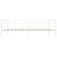 vidaXL Estrutura sofá-cama 90x200 cm metal branco