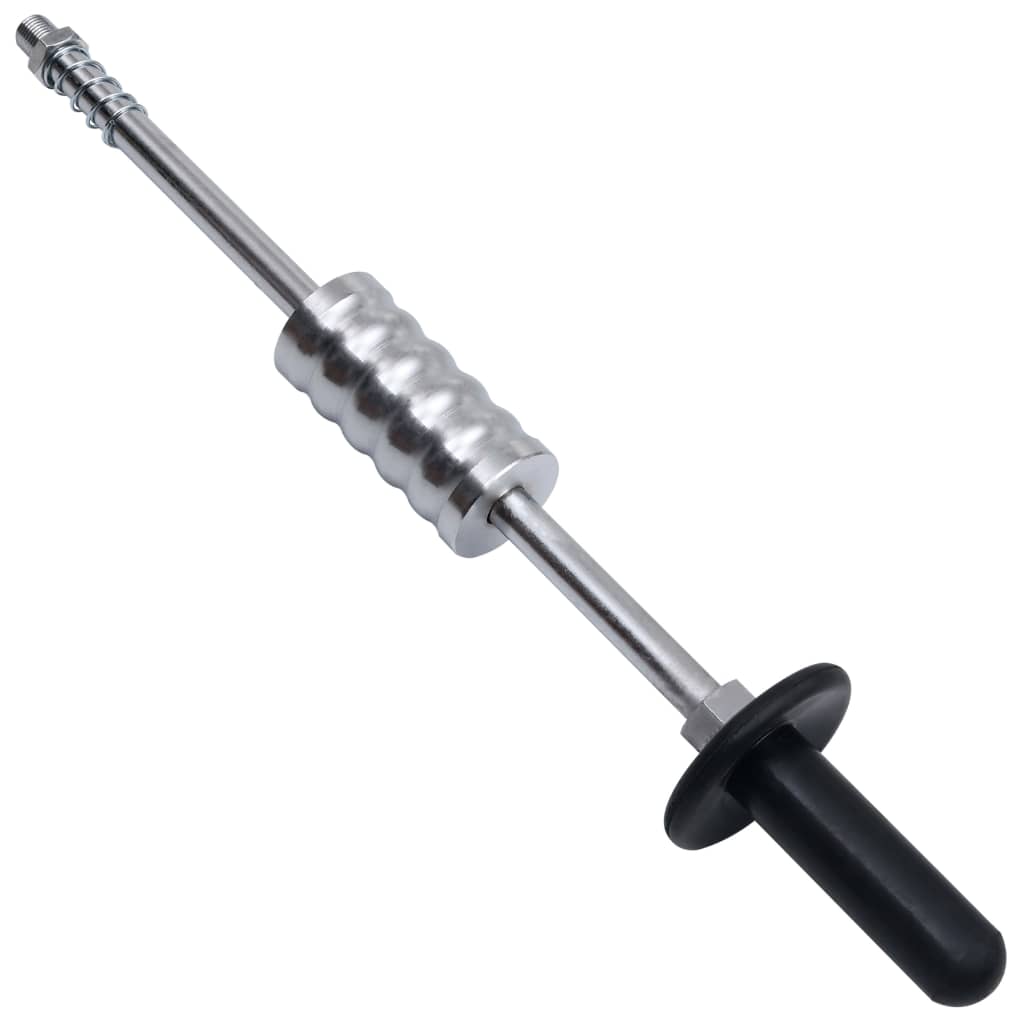 vidaXL Martelo deslizante com gancho 63 cm aço carbono