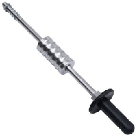 vidaXL Martelo deslizante com gancho 63 cm aço carbono