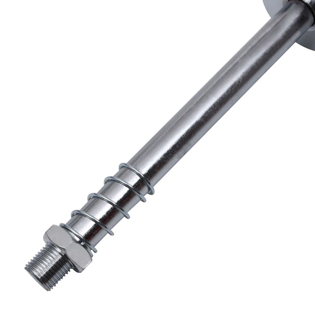vidaXL Martelo deslizante com gancho 63 cm aço carbono