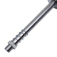 vidaXL Martelo deslizante com gancho 63 cm aço carbono