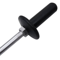 vidaXL Martelo deslizante com gancho 63 cm aço carbono