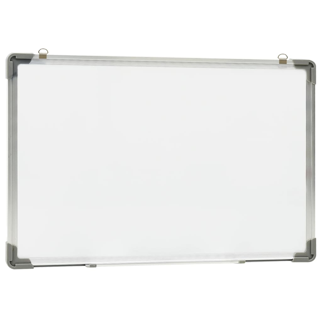vidaXL Quadro de escrita magnético 50x35 cm aço branco