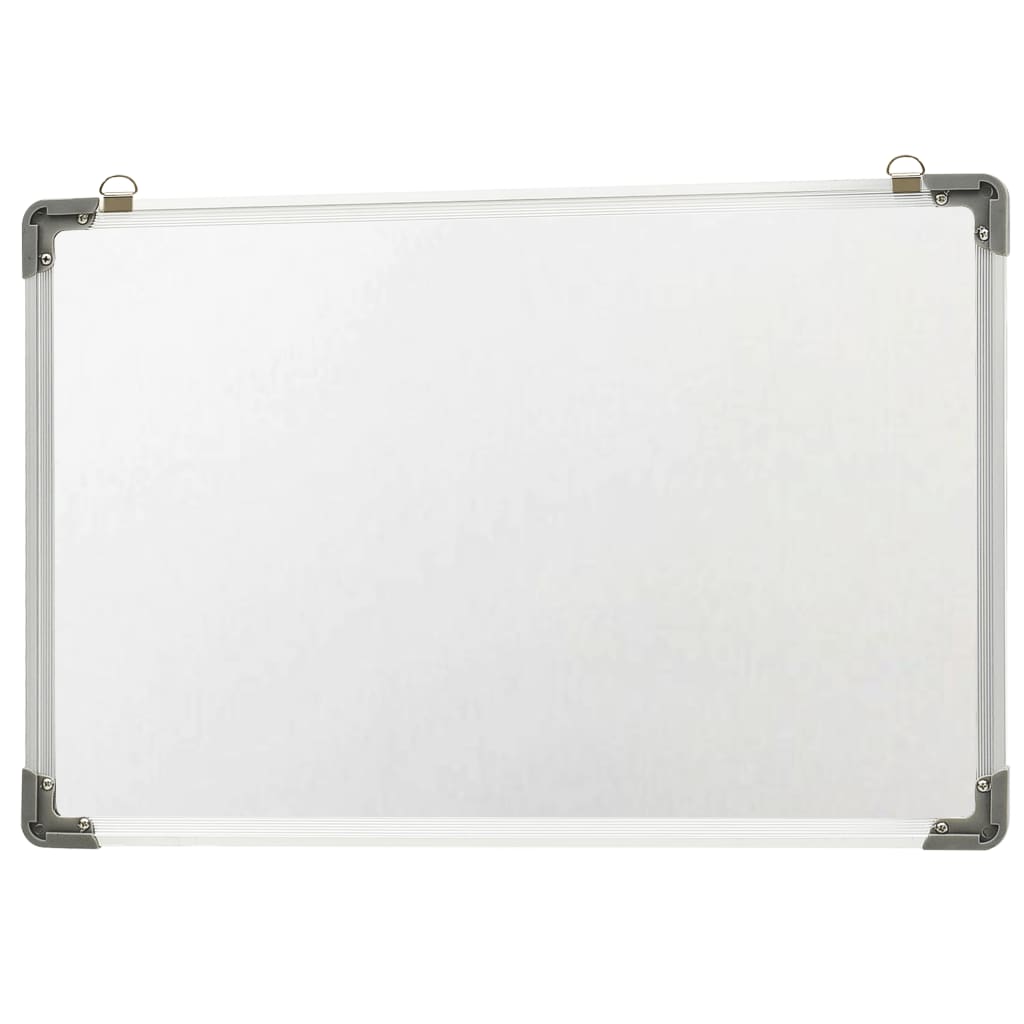 vidaXL Quadro de escrita magnético 50x35 cm aço branco