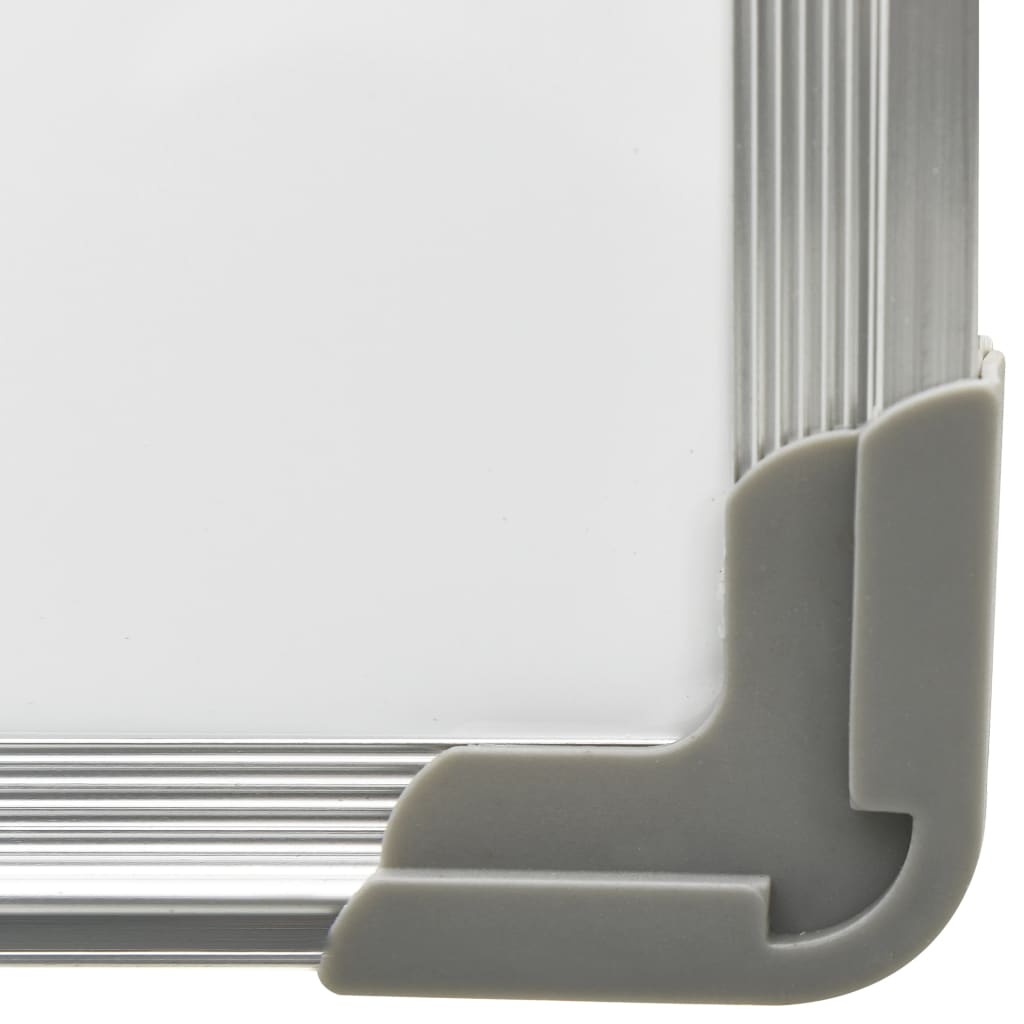 vidaXL Quadro de escrita magnético 50x35 cm aço branco