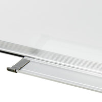 vidaXL Quadro de escrita magnético 50x35 cm aço branco
