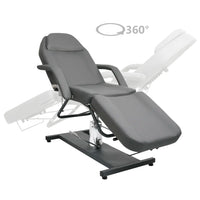Mesa de massagens 180x62x (87-112) cm cinzento