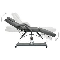 Mesa de massagens 180x62x (87-112) cm cinzento