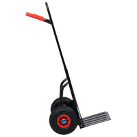 Carrinho de mão telescópico 200 kg  e vermelho