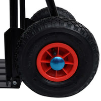 Carrinho de mão telescópico 200 kg  e vermelho