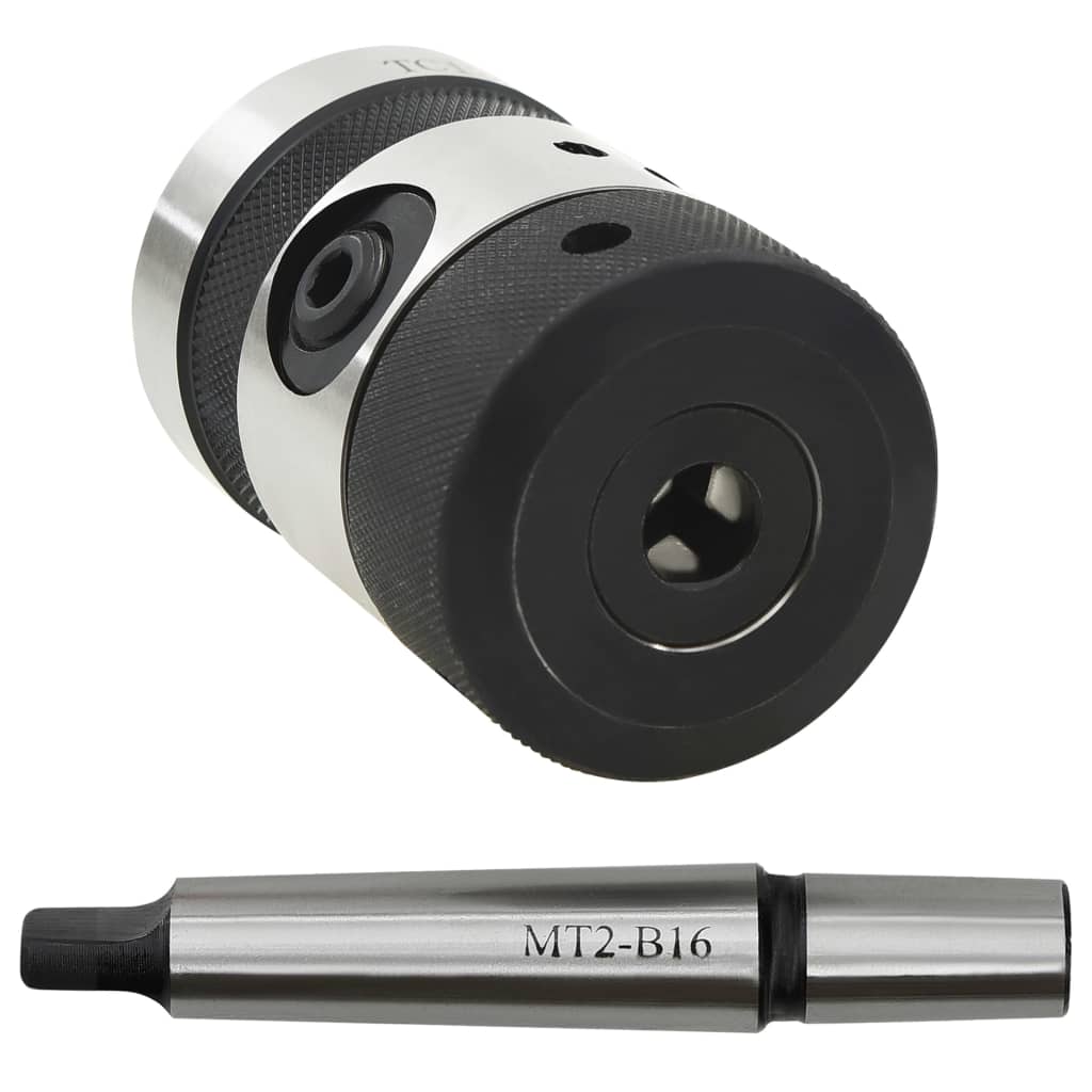vidaXL Cabeça de roscar B16 com cone MT2 para roscas internas M2-M13