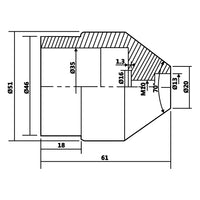 Ponto rotativo MT2 20 a 51 mm