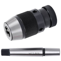 vidaXL Porta-brocas de libertação rápida MT2-B16 13 mm de aperto