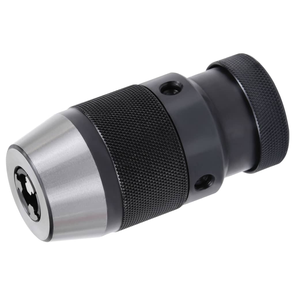 vidaXL Porta-brocas de libertação rápida MT2-B16 13 mm de aperto