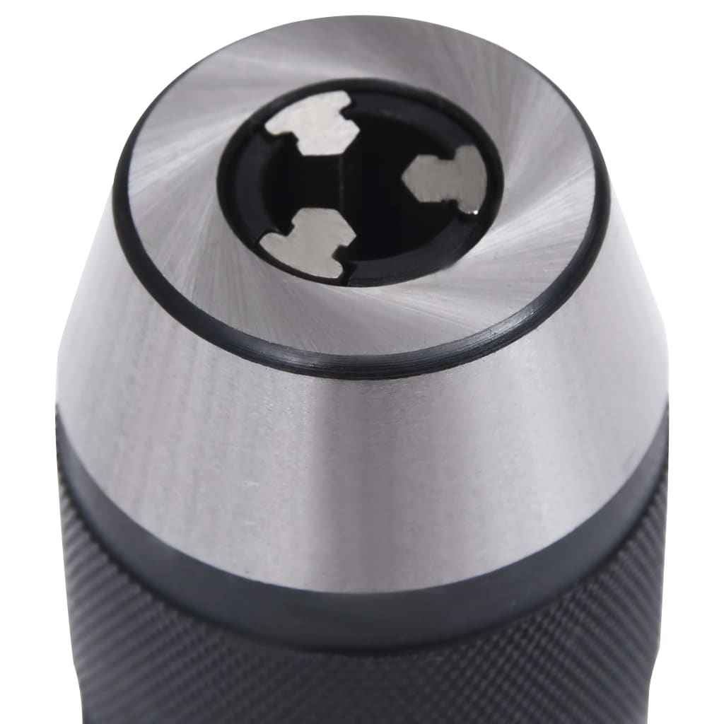 vidaXL Porta-brocas de libertação rápida MT2-B16 13 mm de aperto