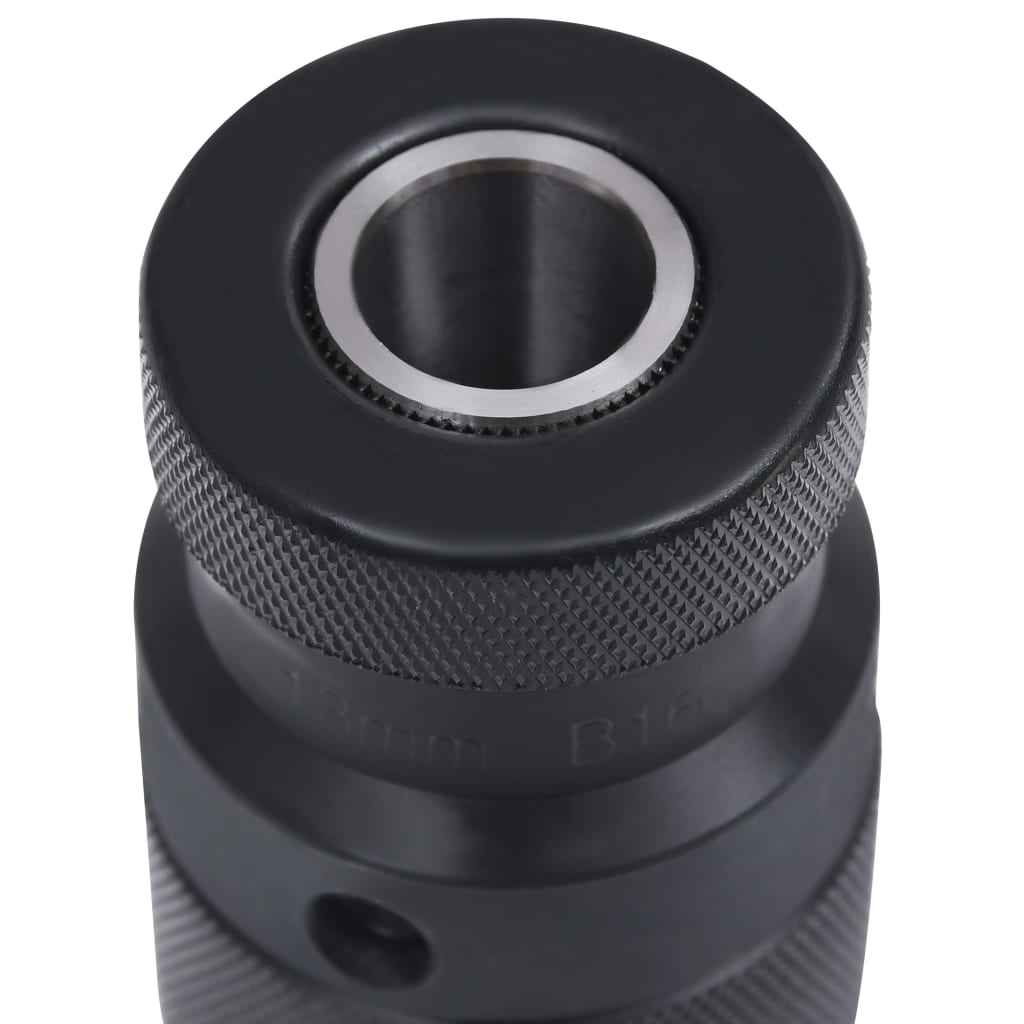 vidaXL Porta-brocas de libertação rápida MT2-B16 13 mm de aperto