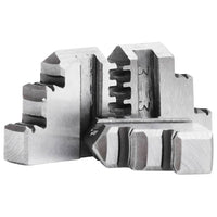 vidaXL Bucha de torno autocentrante com 3 grampos 80 mm aço