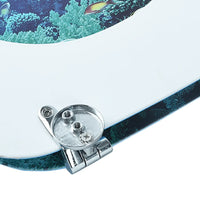 Assento de sanita com tampa MDF design mar profundo