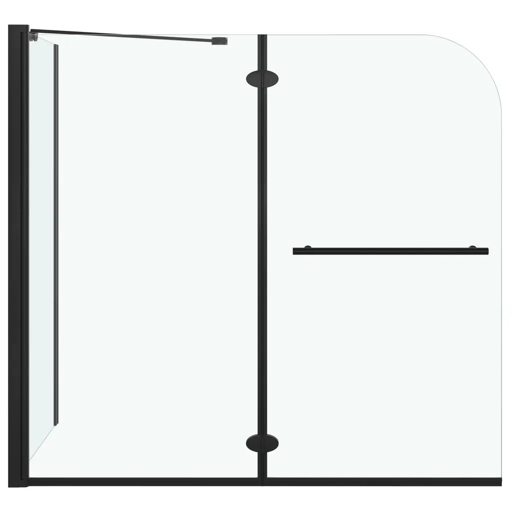 Divisória de chuveiro c/ dobragem dupla ESG 120x68x130 cm
