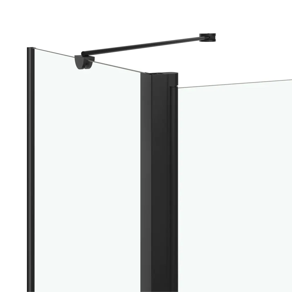 Divisória de chuveiro c/ dobragem dupla ESG 120x68x130 cm