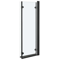 Divisória de chuveiro dobrável 3 painéis ESG 130x138 cm