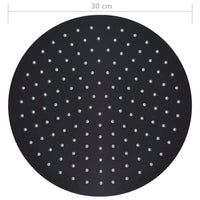 Cabeça de chuveiro redonda 30 cm aço inoxidável