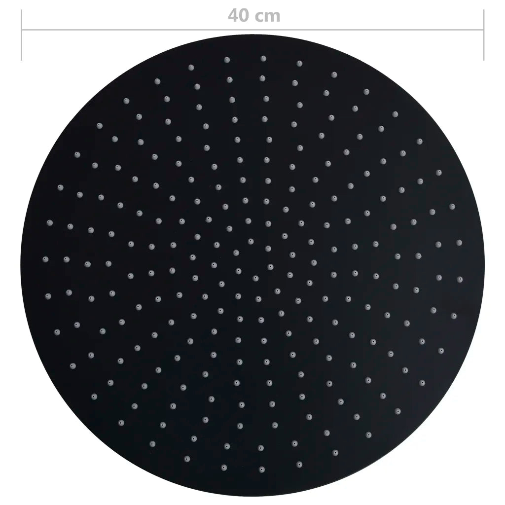 Cabeça de chuveiro redonda 40 cm aço inoxidável
