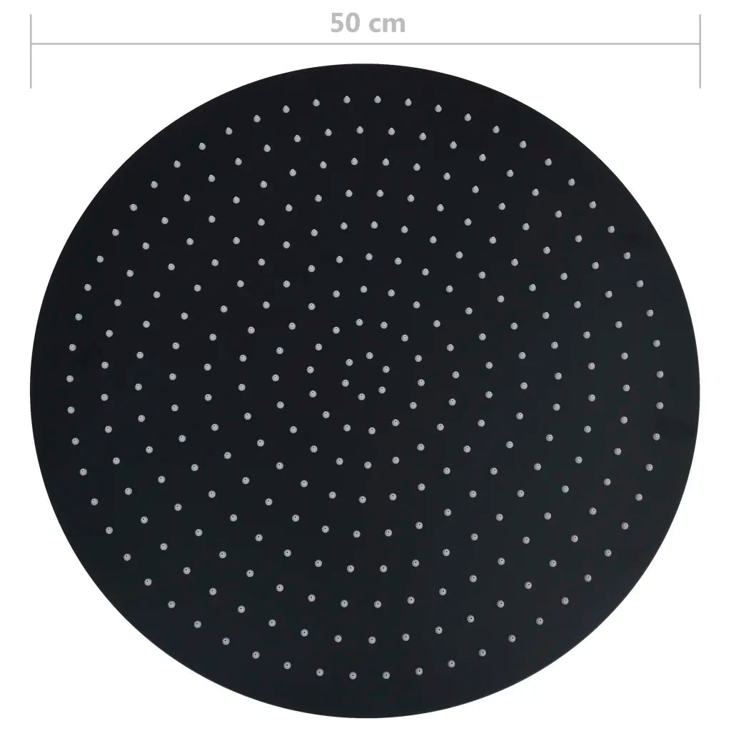 Cabeça de chuveiro redonda 50 cm aço inoxidável