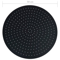 Cabeça de chuveiro redonda 50 cm aço inoxidável